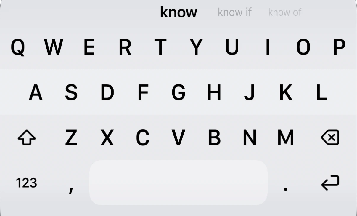 The minimal redink keyboard